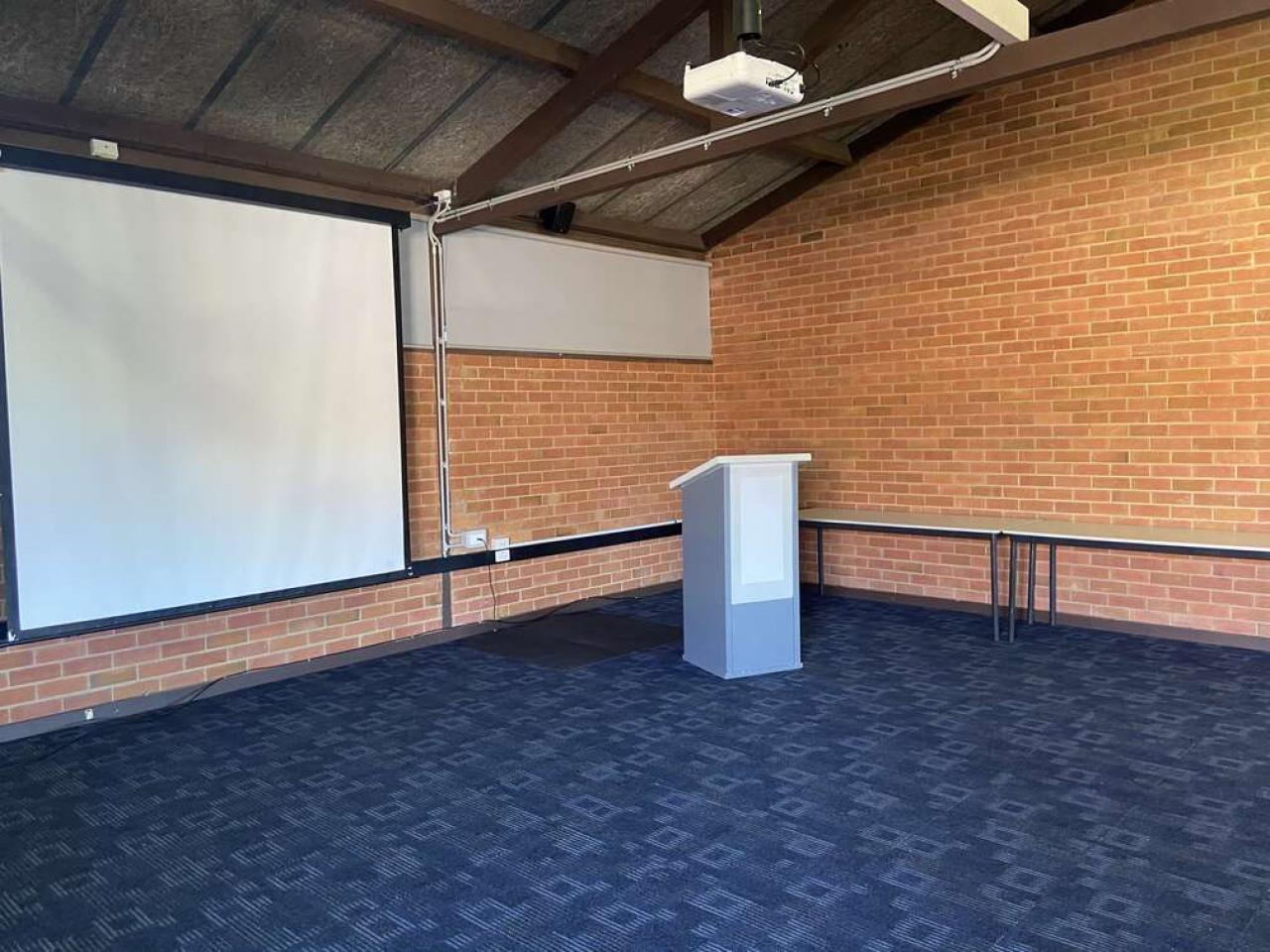 Macquarie Conference room & projector setup