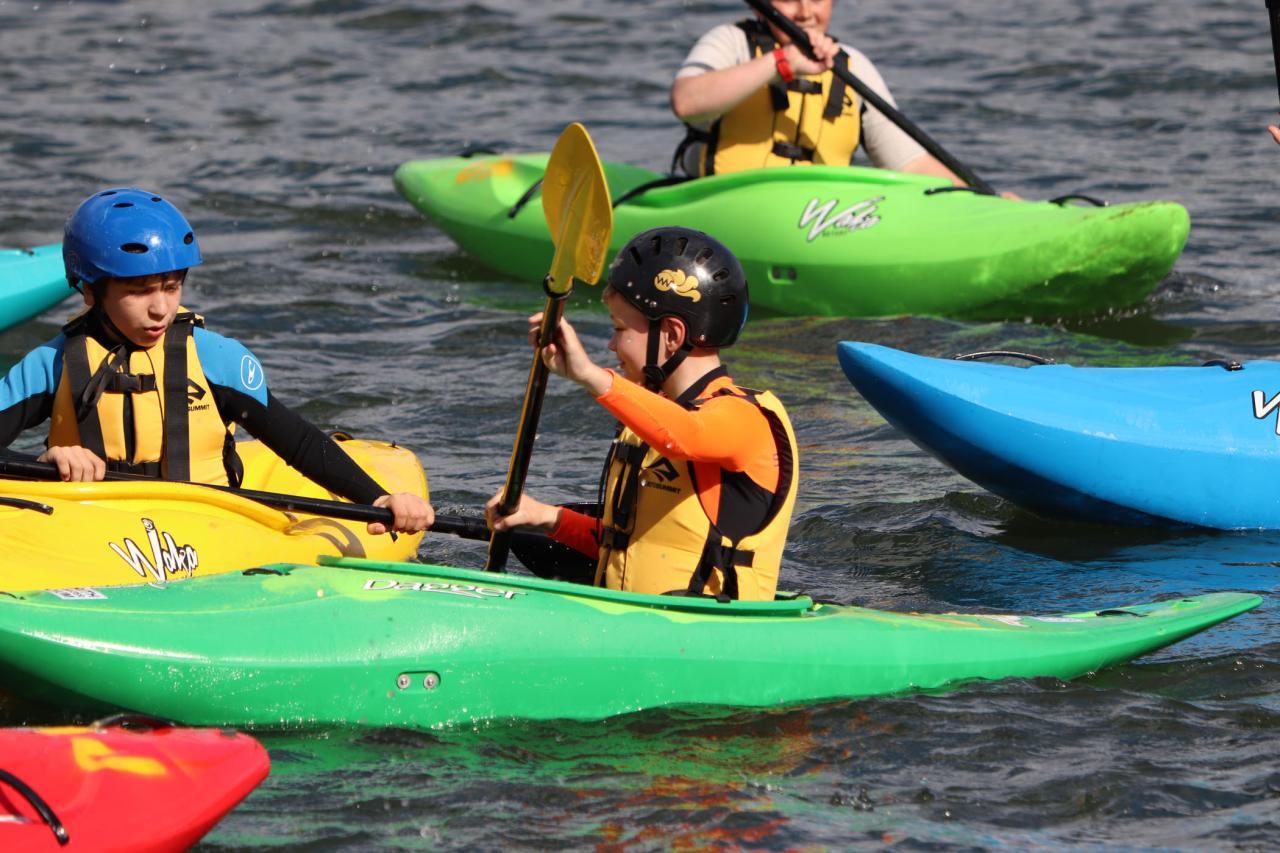 Flatwater kayaking at PWS