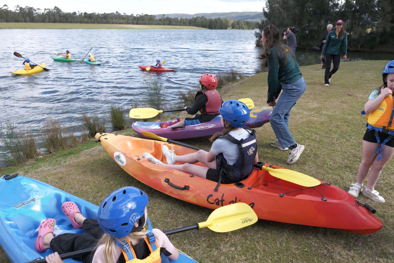 Flatwater kayaking at PWS