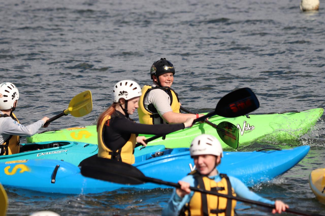 Flatwater kayaking at PWS