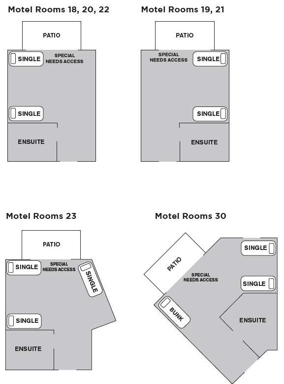 Motel floor plans